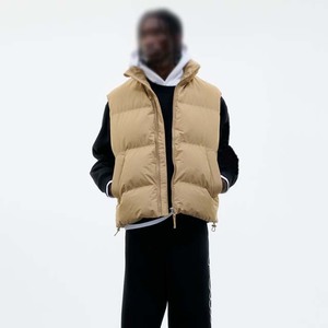 Chaleco de invierno de moda para ropa de hombre a prueba de viento impermeable abrigos ligeros para exteriores chaquetas de hombre de calle alta - Product Image 4