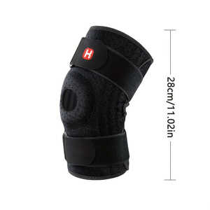 Genouillères de compression respirantes pour hommes et femmes, soutien articulaire, ajustement confortable - Product Image 1