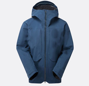 Veste coupe-vent style zip, veste d'hiver, col matelassé, fermeture éclair, service OEM, veste coupe-vent d'extérieur pour hommes - Product Image 2