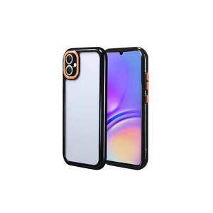 NETzy เคสซิลิโคนหรูหราสำหรับ Samsung Galaxy ซีรีส์วิตามิน A05การออกแบบขอบสีแฟชั่นสำหรับป้องกันกล้อง - Product Image 1