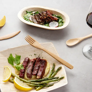 Juego de cubiertos con mango de bambú reutilizable de la mejor calidad, buen precio y sostenible para viajar, salir, ir a la escuela - Product Image 5