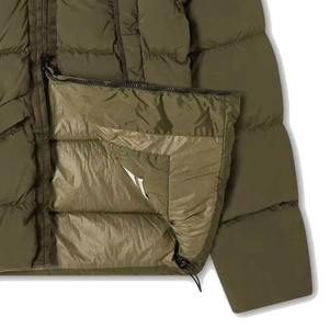 Chaqueta Acolchada Unisex Impermeable y Cortavientos de la Mejor Calidad, con Capucha, Cuello de Lona, Precio al por Mayor, Logotipo Personalizado en la Parte Delantera - Product Image 6