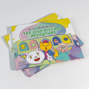 Thiết kế mới trẻ em sách bán buôn in ấn cuốn sách tùy chỉnh in ấn Bìa mềm cuốn sách - Product Image 4