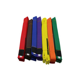 Ceinture de karaté solide en gros 160cm 220cm 280cm High-Tech Taekwondo formation vente pas cher prix BJJ ceintures - Product Image 2