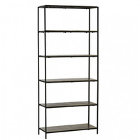 Meubles de bureau à domicile modernes personnalisés étagère en aluminium et en fer étagères à livres faites à la main pour le salon et la chambre à coucher