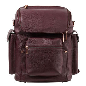 Sac de voyage unisexe de style vintage en cuir PU pliable avec fermeture éclair en polyester véritable, article de mode pour un usage quotidien - Product Image 3