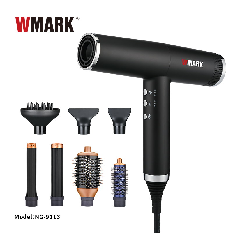 WMARK NG-9113 7 in 1 Professional Hair Dryer - 110000RPM High
