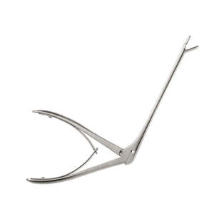 เครื่องมือผ่าตัดกระดูกเหล็กคุณภาพสูง AUFRICHT Bone Rasp แบบโค้ง 220 มม. 8.34 นิ้ว ใบเลื่อยหยักกว้าง 9 มม. แบบตรงสำหรับผ่าตัดจมูก SurgiRight - Product Image 3