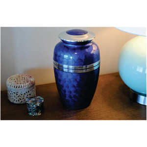 Hot Sale Customized Metal Cremation Urn Top Quality Handmade Metal Ashes Jar Funeral Supplies Human Ashes <b>Keepsake</b> Cremation Urn - Product Image 1