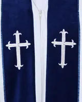 Robes de clergé pour femmes, design personnalisé, haute qualité, 100% polyester, pour l'église