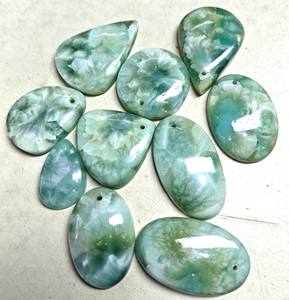 Cabochon d'hémimorphite naturel de haute qualité pierre précieuse en vrac pour la fabrication de bijoux lot de gros avec pierre de forage gratuite pierre de guérison - Product Image 3