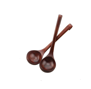 Utensilios de cocina Cuchara de sopa Olla caliente con olla caliente de dos sabores con cuchara ranurada de 2 piezas y cucharón de sopa Tamaño tallado - Product Image 4