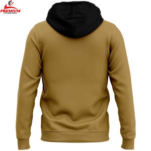 Nouveaux sweats à capuche d'hiver élégants pour hommes, 100% coton, surdimensionnés, couleurs et logo personnalisés, impression numérique - Product Image 2