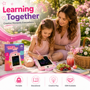 Tableta de Escritura LCD de 8.5 Pulgadas Paladin Pharma para Niños, Pizarra de Dibujo Digital con Diseño de Unicornio |   Juguete Educativo Reutilizable para Ejercicios de Matemáticas - Product Image 4