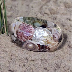 OTRA joyería resina acrílico pulsera brazalete exagerado deslumbrante Multicolor ancho Irregular cuadrado acrílico pulseras para - Product Image 1