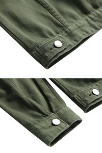 Hugh Quality Men's <b>Denim</b> <b>Jacket</b> Outwear100% Cotton Oversize <b>Denim</b> <b>Jacket</b> For Men <b>denim</b> <b>jacket</b> for men - Product Image 6