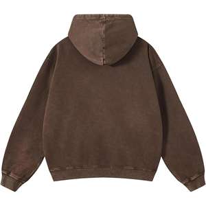 Sweat-shirt à capuche pour homme personnalisé - 100% coton, pull oversize avec logo imprimé |   Haut de survêtement à capuche unisexe streetwear - Product Image 6
