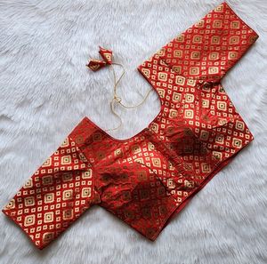 Blusa de diseño moderno para mujer, blusa femenina con mangas de 12 pulgadas, a la moda, de proveedor indio - Product Image 2