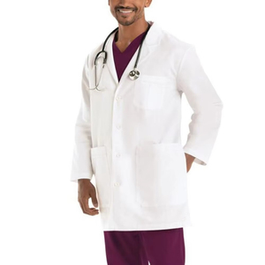 Nuevo Diseño de Uniforme de Hospital para Mujer, Blusa de Enfermería, Bata de Laboratorio Blanca para Médico, Productos de Laboratorio, Bata de Farmacia - Product Image 3