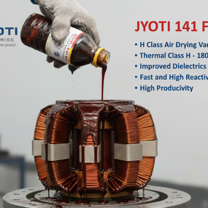 Secado al aire rápido Clase H Barniz aislante eléctrico Jyoti 141 FD para uso de motores y transformadores de alto voltaje - Product Image 4