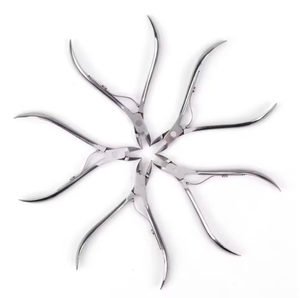 Cortauñas Profesional de Acero Inoxidable de Alta Calidad al por Mayor, con Logotipo Personalizado Impreso, Cortacutículas Curvo de Mandíbula Ancha - Product Image 4