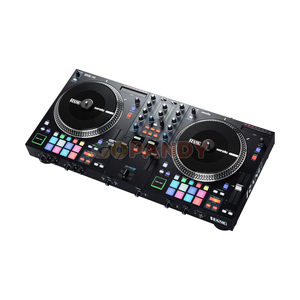 Contrôleur DJ professionnel Ranes ONE 2 canaux à 7 platines motorisées, style tourne-disque, en promotion - Product Image 1