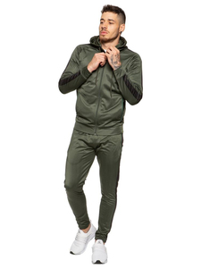 Heavyweight Autumn Men's Set Acid Wash Oversized <b>Zip</b> up <b>Hoodies</b> Sweatshirt and Sweatpants Set 3d Puff Print Clothing - Product Image 5