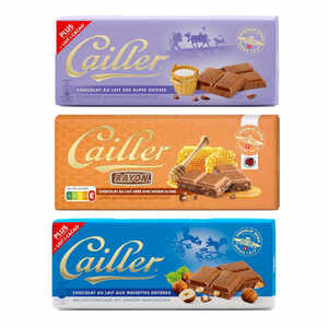 Barra de Chocolate con Leche Cremosa Lait Cailler, Hecho en Suiza, Textura Suave y Sabor Aterciopelado, 100g - Product Image 1