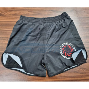 <b>Hybrid</b> <b>Shorts</b> Double Layer Mma <b>Shorts</b> Premium Wholesale Fight <b>Shorts</b> Custom Logos Printing Microstretch Fabric Made in Pakistan - Product Image 1