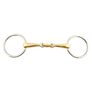 MARQUE ZONE Acier Inoxydable Anneau Lâche Simple Articulé Serrure Bit Cheval Accessoires Équestre En Gros Fournisseur Top Tendance Tack - Product Image 3