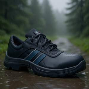 Calzado de Seguridad Andy Low S3 SRC EN20345 Negro/Azul Talla 42 (W.L) para Días Lluviosos - Product Image 3