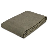 Bâche en toile résistante à l'eau robuste 16 oz couverture de bâche en toile de coton pour toit de jardin de patio fabriqué en Inde
