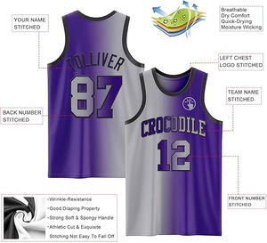 เสื้อบาสเก็ตบอลปักลายสำหรับผู้ชายเสื้อสไตล์เครื่องแบบซอฟต์บอลชุดบาสเก็ตบอลพิมพ์ซับลิเมชันสำหรับผู้ชาย - Product Image 3