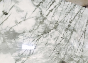 ORRIS LIVING Indian Himalayan Natural Marble Slab <b>Polished</b> Honed Surface 20/30mm Eco-Friendly Durable Dining Vanity Tops <b>Floor</b> - Product Image 2