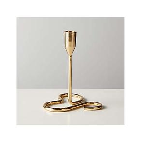 Vente en gros de bougeoirs et bocaux en métal géométriques de style nordique faits à la main pour la décoration de fête de mariage - Product Image 2