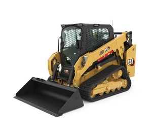Chargeuse compacte sur chenilles Premium CAT 255 avec hydraulique à haut débit, cabine climatisée et chenilles en caoutchouc, à vendre - Product Image 3