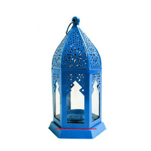 Luxury Fancy Blue Hanging <b>Mini</b> Moroccan <b>Lantern</b> on Hot Selling and High Quality Top Selling and High Quality - Product Image 1