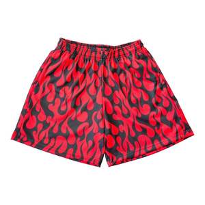 Custom Logo Design Printed Breathable Men Gym Sports Size <b>Zipper</b> Pockets Basketball Mesh Gym <b>Shorts</b> - Product Image 6