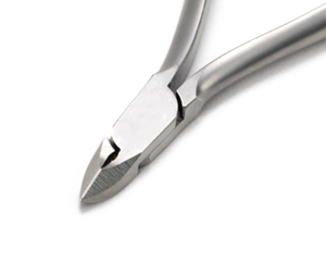 Nouveaux pinces à cuticules à ongles en acier inoxydable joint de recouvrement Double ressort finition terne 8mm lame tranchante outils de cuticule à ongles en acier fort - Product Image 2