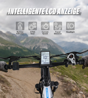 Vélo à batterie au lithium avec moteur de moyeu arrière, frein à disque, cadre en alliage d'aluminium, 7 vitesses, 48V 16AH 750W, pneus larges 26" 26x4" - Vente en gros usine
