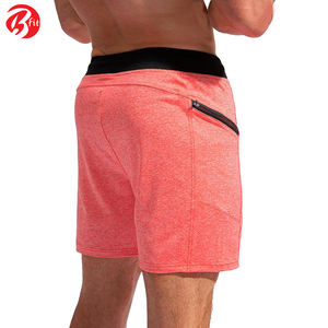 <b>Men's</b> Stylish Mid Waist <b>Shorts</b> Eco-Friendly High Street Side Pockets Breathable Plain Design New Arrival Sublimation Transfer - Product Image 2