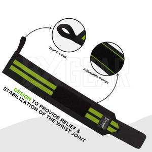 Enveloppe de poignet réglable pour équipement de fitness de conception supérieure pour l'entraînement d'haltérophilie et l'entraînement de force - Product Image 2