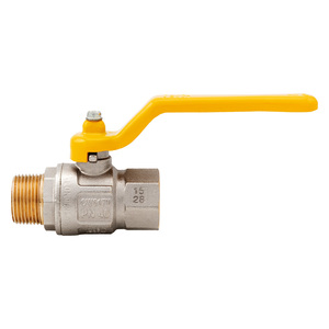 Valvola a sfera 3/4 Mf per gas con leva - Product Image 1