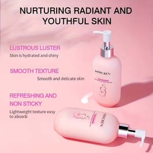 Loción Corporal con Niacinamida 250g, Ácido Hialurónico, Caléndula, Humectante Color Beige Claro con Suministro OEM - Product Image 6