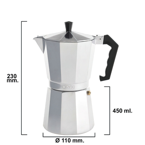 Caffettiera Classica in Alluminio, 9 Tazze (450 ml) - Product Image 5