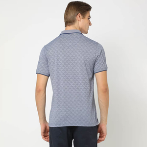 Top tendencia de alta calidad personalizado impreso para Polos para hombres nueva llegada al por mayor servicio OEM patrón sólido - Product Image 2