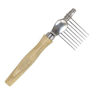 Peine de cola y melena reutilizable para granja y ganado Herramienta de aseo para el cuidado de animales, amplia variedad de instrumentos veterinarios disponibles - Product Image 1