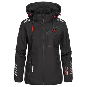 Elegante cremallera invierno Especial mujeres al aire libre chaqueta Softshell invierno Especial transpirable peso pesado a prueba de viento chaqueta con capucha - Product Image 6