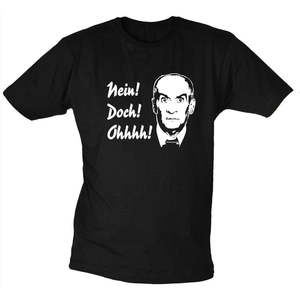 T-shirt Louis De Funes 'Non! Oui! Ohhh! Tissu en jersey 100% coton compressé, poids 210gsm-260gsm, impression sérigraphique - Product Image 1