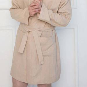 Abrigos de Albornoz de felpa para hombre-Cómodos y elegantes-Ideal para descansar y ropa informal - Product Image 4